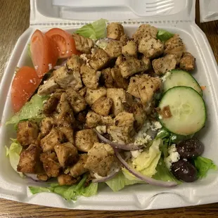 Chicken Greek Salad