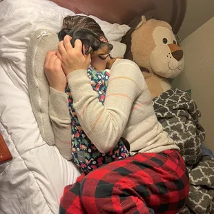 Night time cuddles