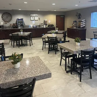 Great GrandStart breakfast served every morning-lots of choices!