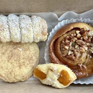 My ladylock, cookies, and roll