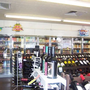 a wine store