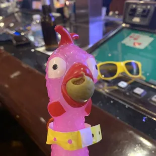 Mr. Chicken got an olive! Thank you!!