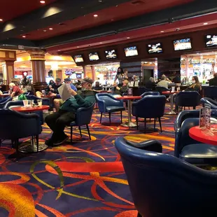 Lots of seats plus a nice bar