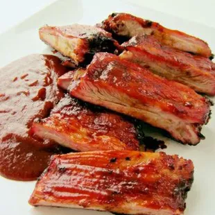 ribs, bbq ribs, food