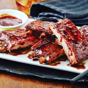 bbq ribs, food, ribs