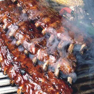 food, ribs, bbq ribs