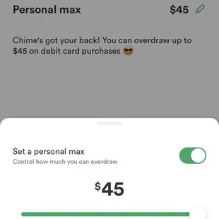 The money she too and wat i had on my card