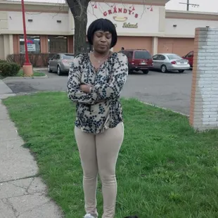 Pam at Grandys on Holbrook.