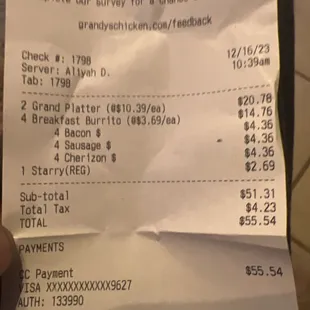 Extra charged