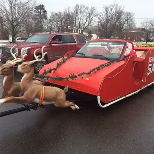 Santa Claus at Grandy&apos;s
