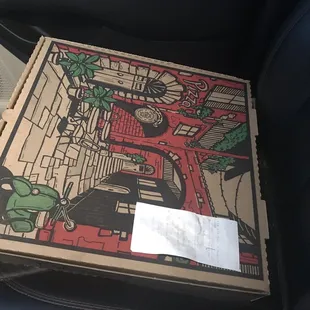 Me driving back to Granelli&apos;s with the wrong pizza