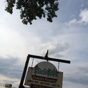 outside