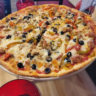 Kitchen Sink Pizza