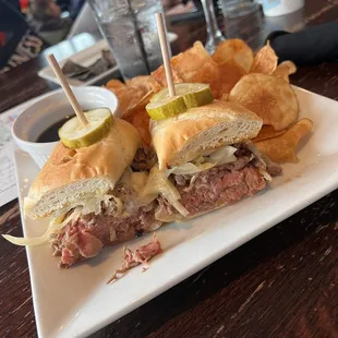 Prime dip... asked for med rare!! Yummmm