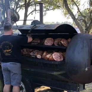 Hams.  Dear mother of God these hams are simply exquisite!