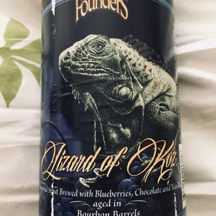 The elusive Lizard of Koz... my favorite beer ever. And it was in Hanford, CA of all places!