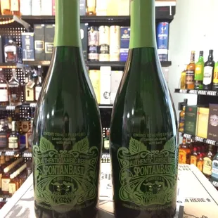 two bottles of the same