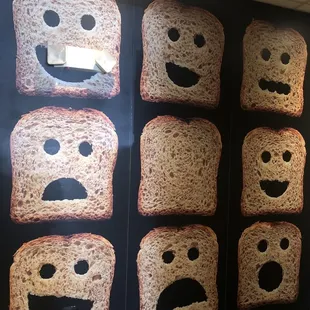 What&apos;s butter than toast with faces? xD