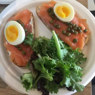 Smoked Salmon Toast