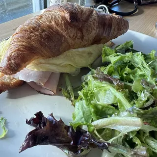 Soft Cooked Egg Croissant