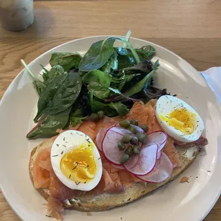 Smoked Salmon Toast