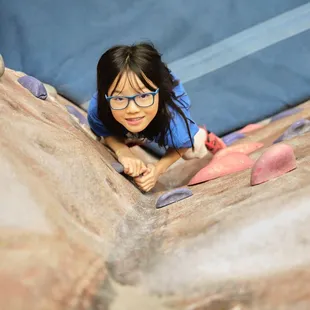 Kids can boulder too!