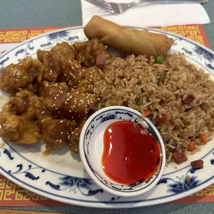 Sesame Chicken Luncheon