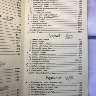 New Menu&apos;s