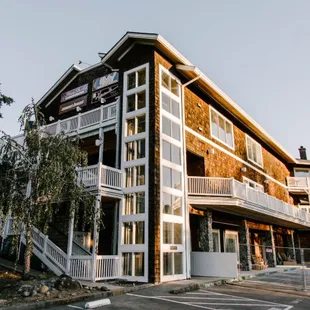 Our venue during golden hour.