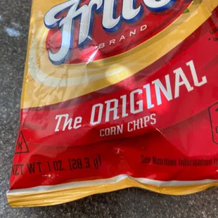 a bag of chips