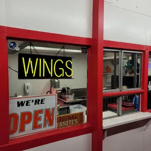 Walk up window service only