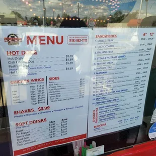 Menu 4/23