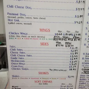 Menu 1 12/21