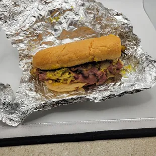 Pastrami sandwich