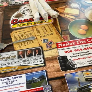 Locally focused tabletops