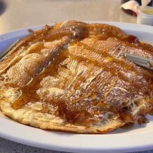Huge pancake!