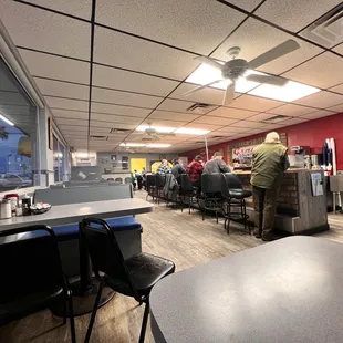 a view of a diner