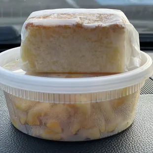 Cornbread and a side of Mac &amp; Cheese (10/27/23)