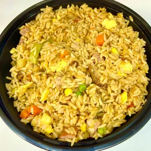 Our Loaded Fried Rice.