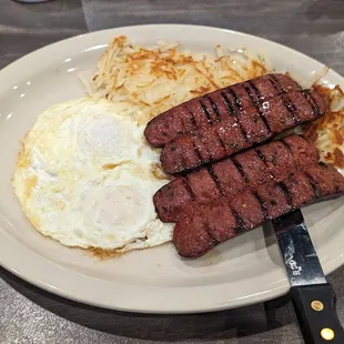 Smoked BBQ sausage (seasonal special)