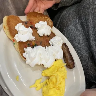 Kids Mickey Mouse pancakes