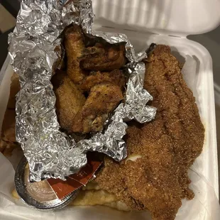 Granny&apos;s Cajun Fish Catfish Baskets
