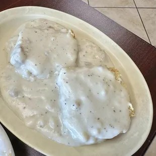 Biscuit and Gravy Breakfast side