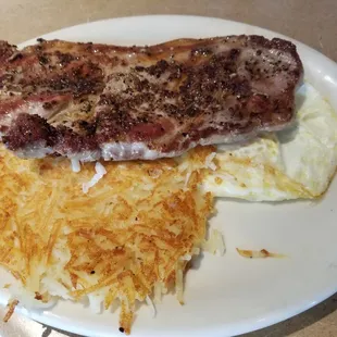 Delicious Pork steak