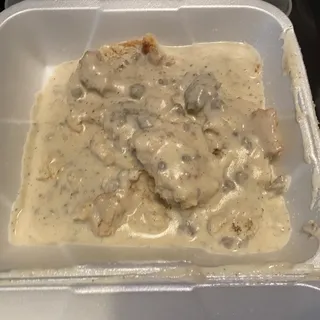 Biscuit and Gravy Breakfast