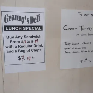 Specials
