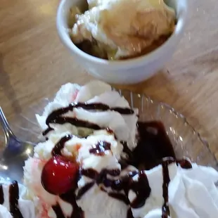 Glad we saved a spot for dessert.  The banana pudding was the real deal!