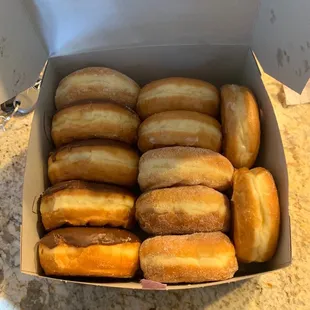 Box of one dozen donuts :)