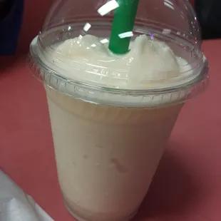 Peaches and cream smoothie