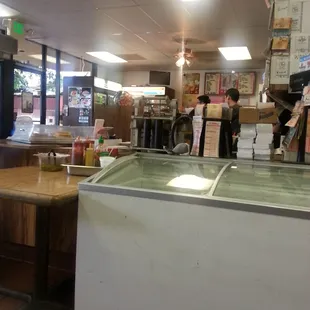 View from the seating area